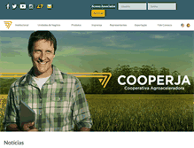 Tablet Screenshot of cooperja.com.br